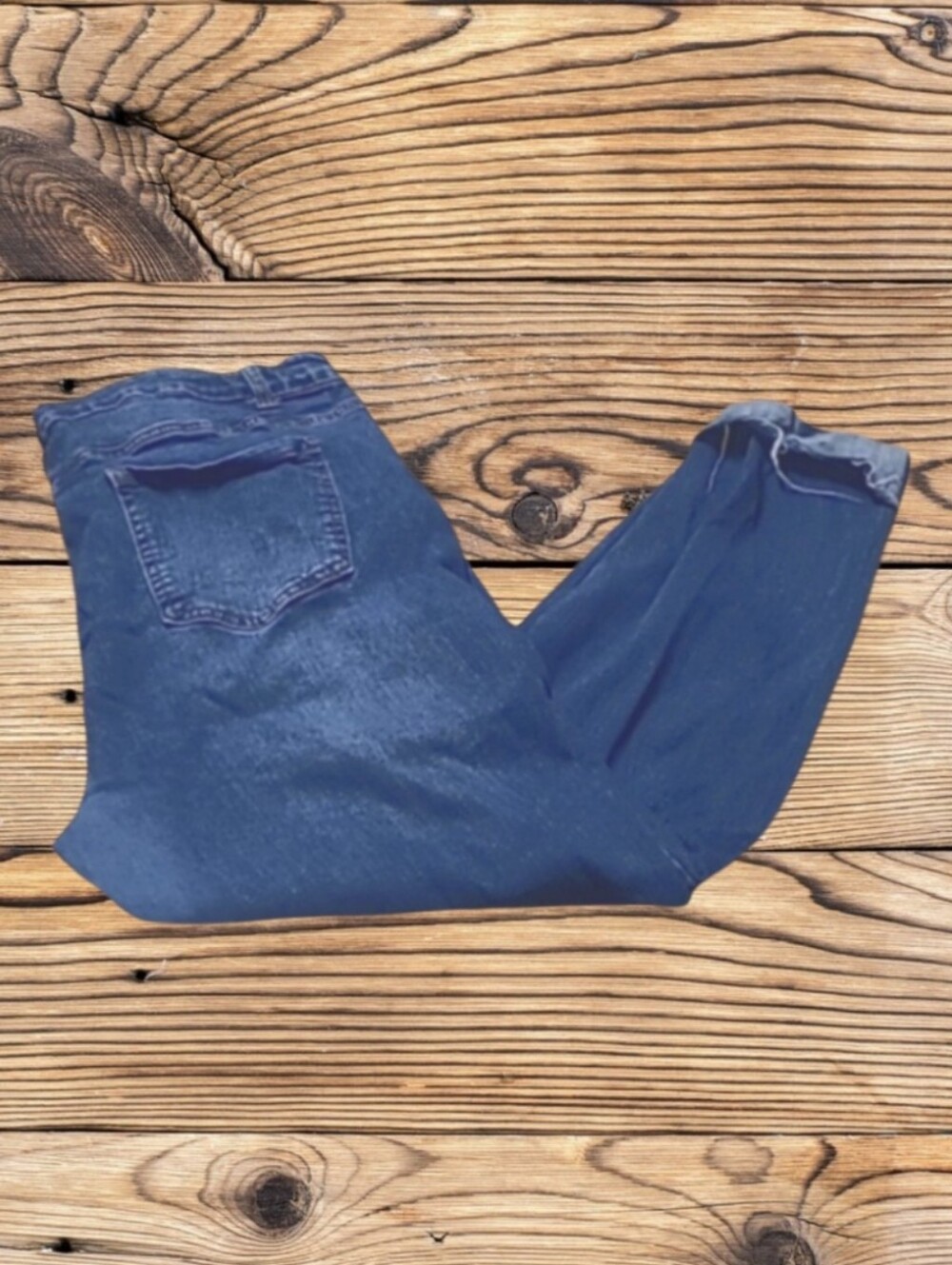 WOMEN'S PLUS SIZE SHEIN CURVE DISTRESSED PANTS